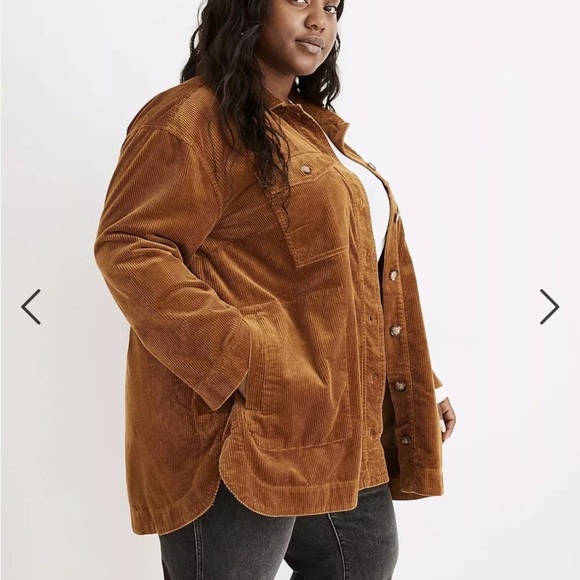 Madewell The Oversized Jean Jacket: Corduroy Edition - Picture 3 of 11